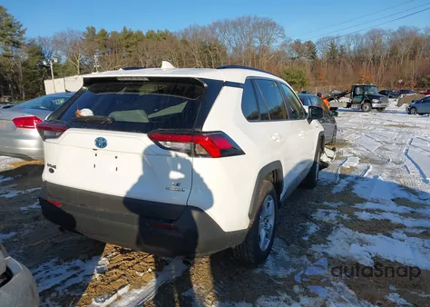 2020 Toyota Rav4 Hybrid Le from USA, damaged, VIN 4T3LWRFV9LU007256